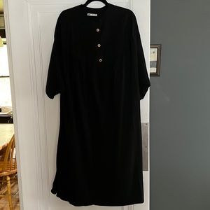 Zara maxi dress black size M